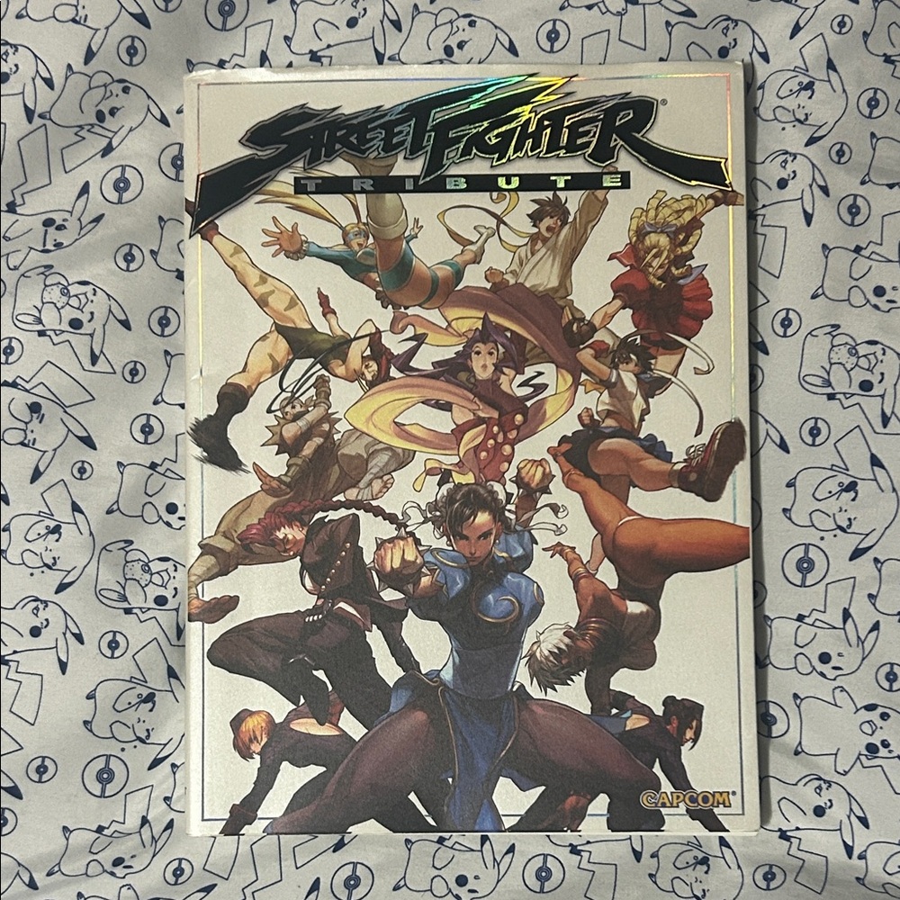 2008 Street Fighter Tribute Art Softcover Book